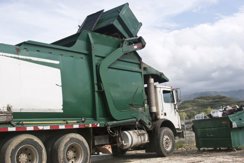 Environmentally-friendly waste management with a skip